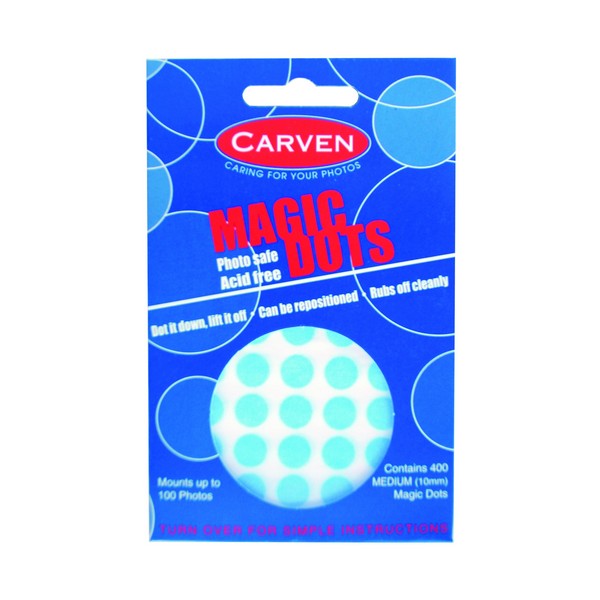 CMR CARVEN MAGIC DOTS 10MM (6 PACKS OF 400 DOTS)