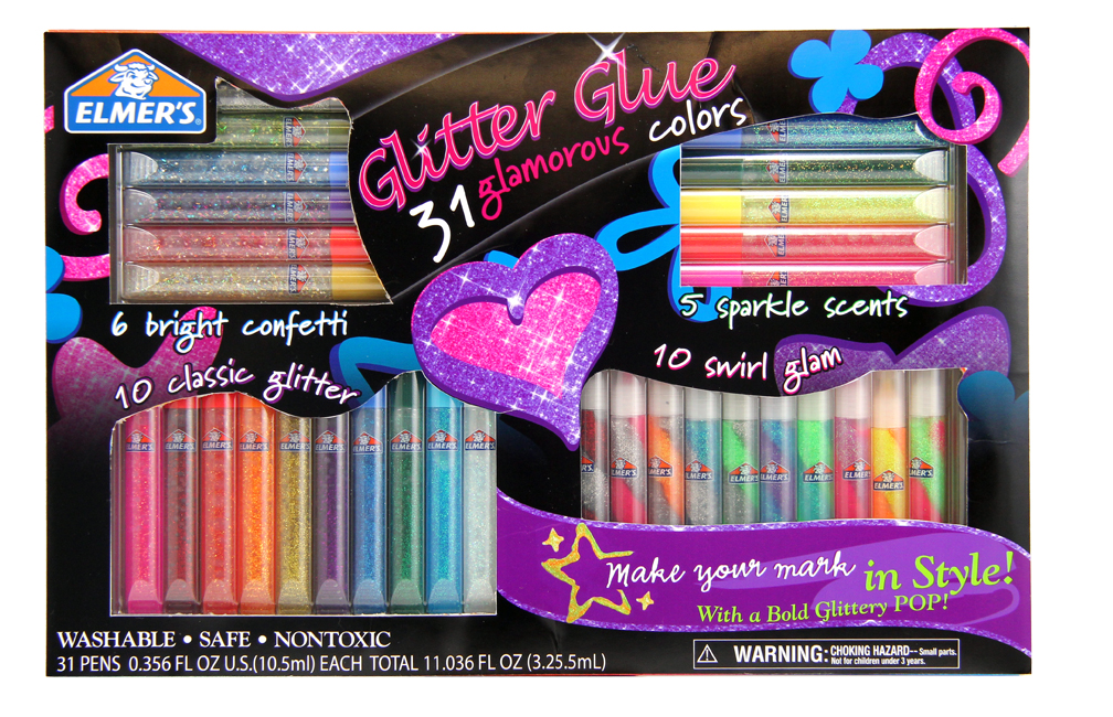 CMR Glitter Glue Pens 31 Glamorous Glitter Pen Colors