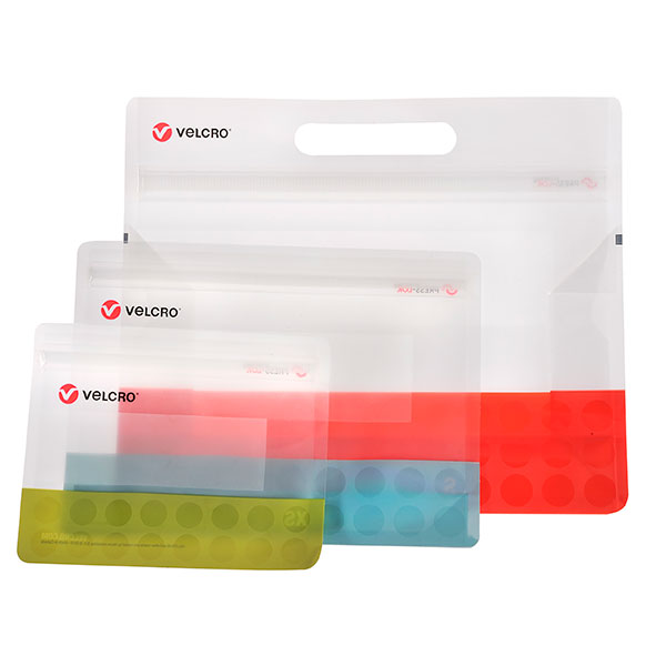 CMR VELCRO® BRAND PRESS LOK® BAGS ASSORTED PK 3