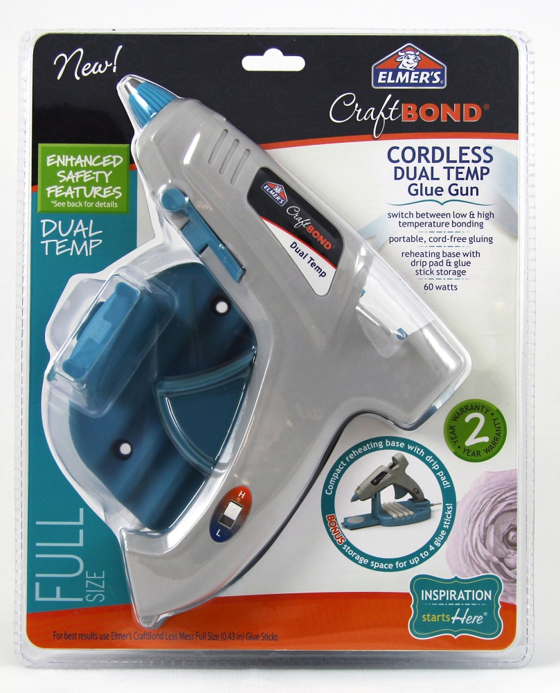 CMR CraftBond® Enhanced Safety Dual Temp Glue Gun CORDLESS